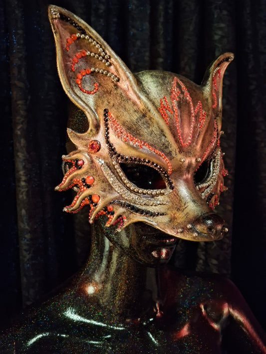 Foxy Glam Half Mask