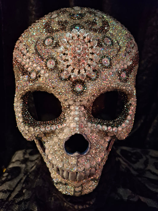 Glitterati Skull Mask