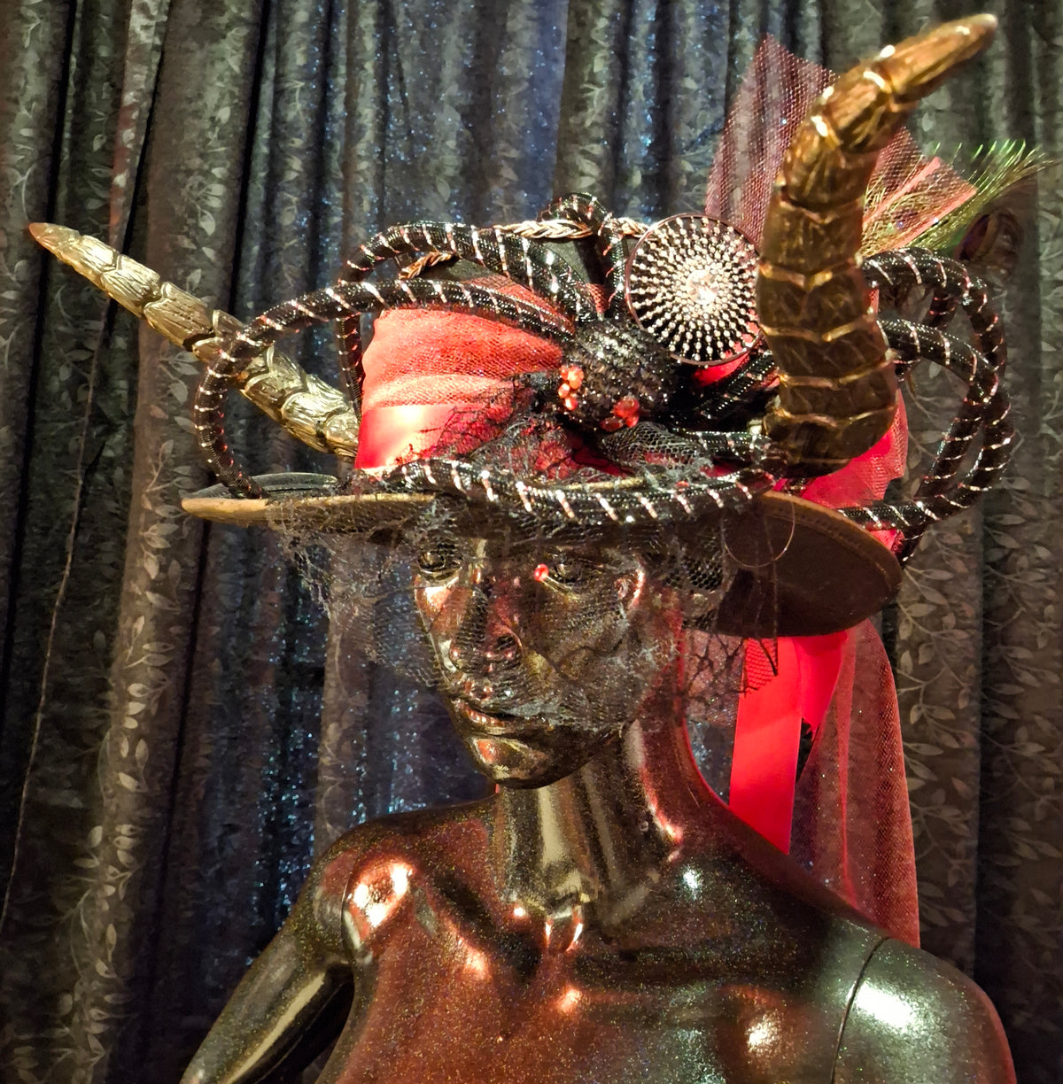 Tiefling Arachnid Hat