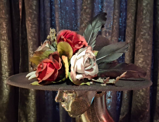 Rose and Tooth Rogue Hat