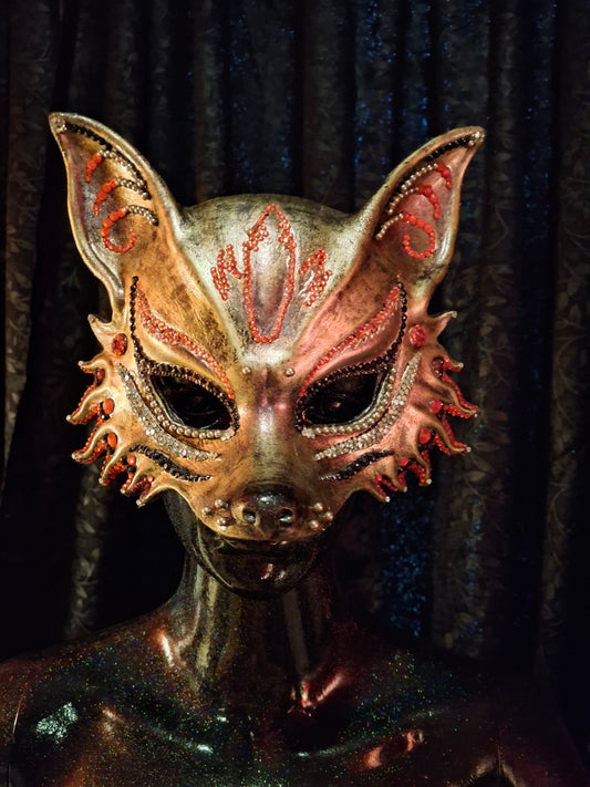 Foxy Glam Half Mask